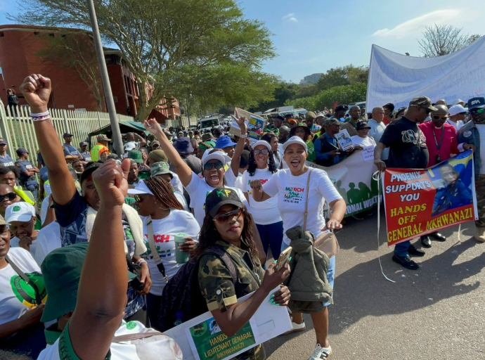 Political organisations, civil organisations set to march in Pretoria in support of KZN top cop Mkhwanazi